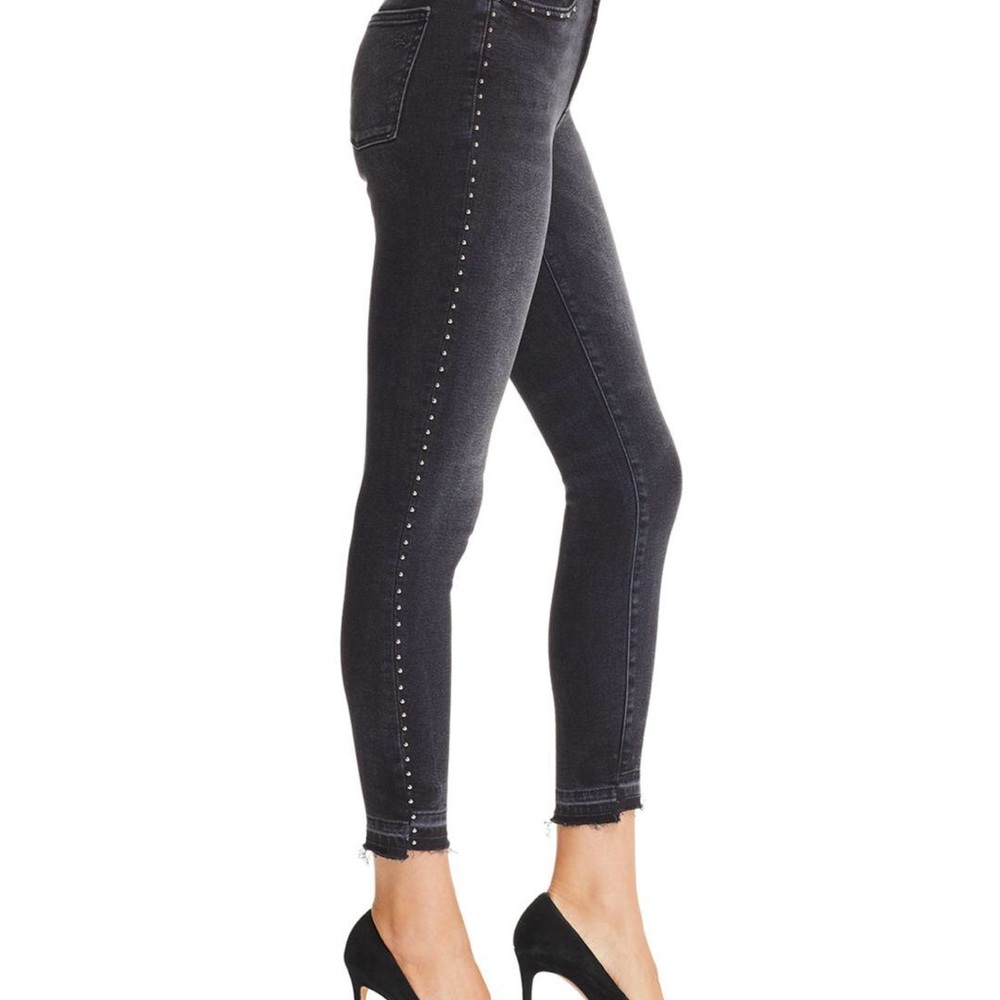 DL1961 Faded Black Studded High Rise Chris…